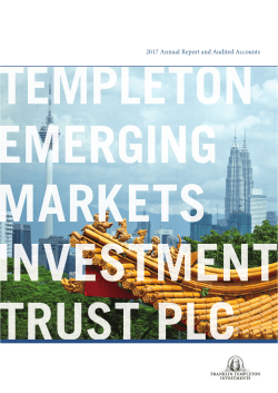 TEMIT Annual Report - Franklin Templeton