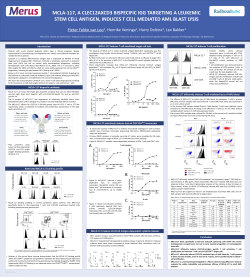 MCLA-117, a CLEC12AxCD3 bispecific IgG targeting a