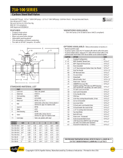73a-100 series - Apollo Valves