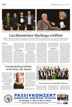 1 .- - " 4 2 - Lesezeichen Liechtenstein
