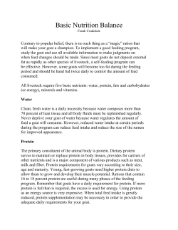 Basic Nutrition Balance Frank Craddock