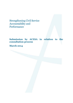 Association of Chief Executives of State Agencies