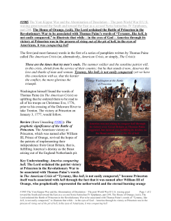 #1985 The Yom Kippur War and the Abomination of Desolation