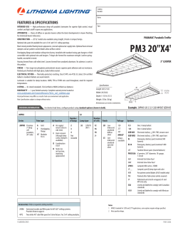 PM3 20"X4 - Acuity Brands