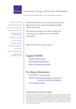 Read Online - RAND Corporation