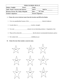 INDIAN SCHOOL MUSCAT Subject : English Term I Name: Topic