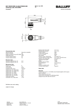 BCC M428-0000-1A-044-PX0825-050 Ordering code: BCC06K5