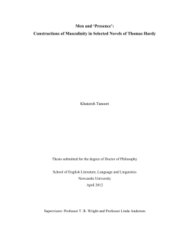 Tanoori 12 - Newcastle University eTheses