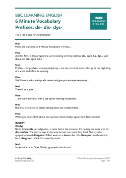 6 Minute English