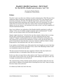 Houdini Afterlife Code