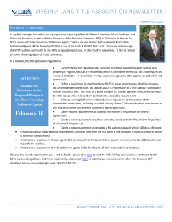 February 2016 - Virginia Land Title Association
