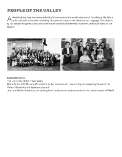 people of the valley - The Reach &ndash; Gallery Museum