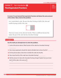 Find Equivalent Fractions