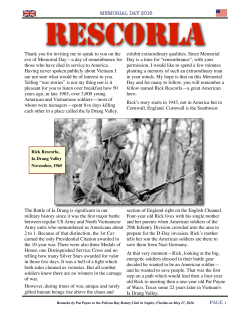 Rescorla, A Great American Hero