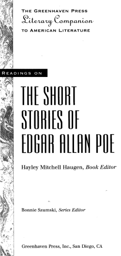 THE SHORT F illllllll HLLHN POE