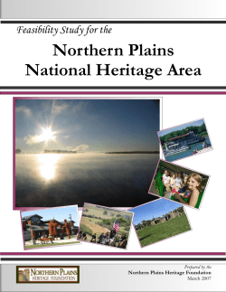 NPNHA Chapter One - Northern Plains Heritage Foundation
