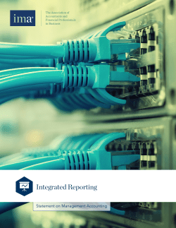 Integrated Reporting