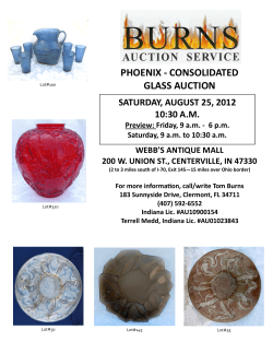 phoenix - consolidated glass auction