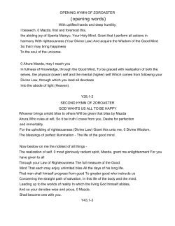 (opening words)