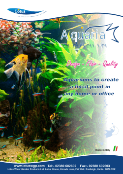 Aquaria Cataloge Set Web - Lotus Water Garden Products