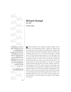 Richard Stumpf - Mr. Patrick Clancy