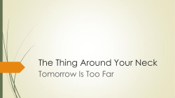 The Thing Around Your Neck