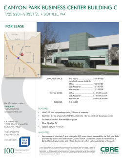 Canyon Park Building C Brochure