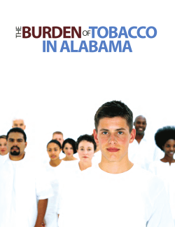 The Burden of Tobacco in Alabama