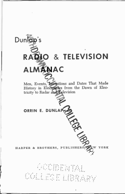 television - American Radio History