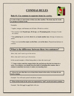 COMMAS - The Syracuse City School District