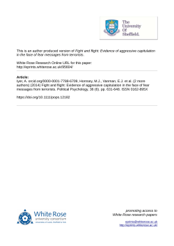 Fight and flight: Evidence of aggressive capitulation in the face of