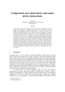 Components of a smart device and smart device - M