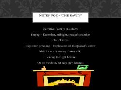 Poe Raven Notes