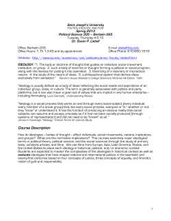 syllabus - Saint Joseph`s University