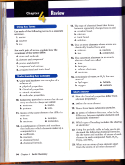 Use each of the following terms in a separate For each pair of terms