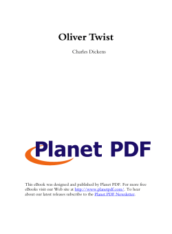 Oliver Twist - Planet Publish