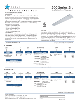 200 Series 2ft - Texas Fluorescents