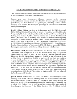 some civil war soldiers of northwestern maine