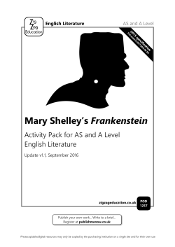 Mary Shelley`s Frankenstein