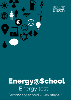 Energy test - Behind Energy