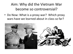 Aim: Why did the Vietnam War become so controversial?
