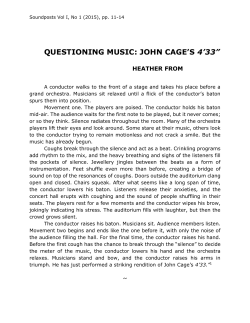 QUESTIONING MUSIC: JOHN CAGE`S 4`33&rdquo;