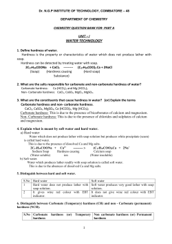 CHEMISTRY QUESTION BANK FOR