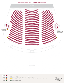 Ordway Music Theater Seating Chart