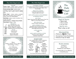 The Daily Bagel Caf&eacute; - The Daily Bagel Cafe
