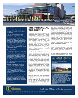 2011 Summer - Millennium III Group of Companies