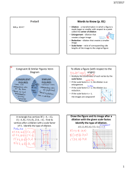 02-28-17 Dilations Notes
