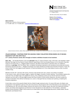 ITALIAN BAROQUE - Nevada Museum of Art