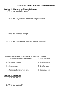 Unit 4 Study Guide - Wando High School