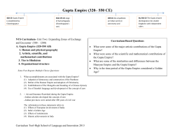 Gupta Empire (320&ndash; 550 CE) - High School of Language and